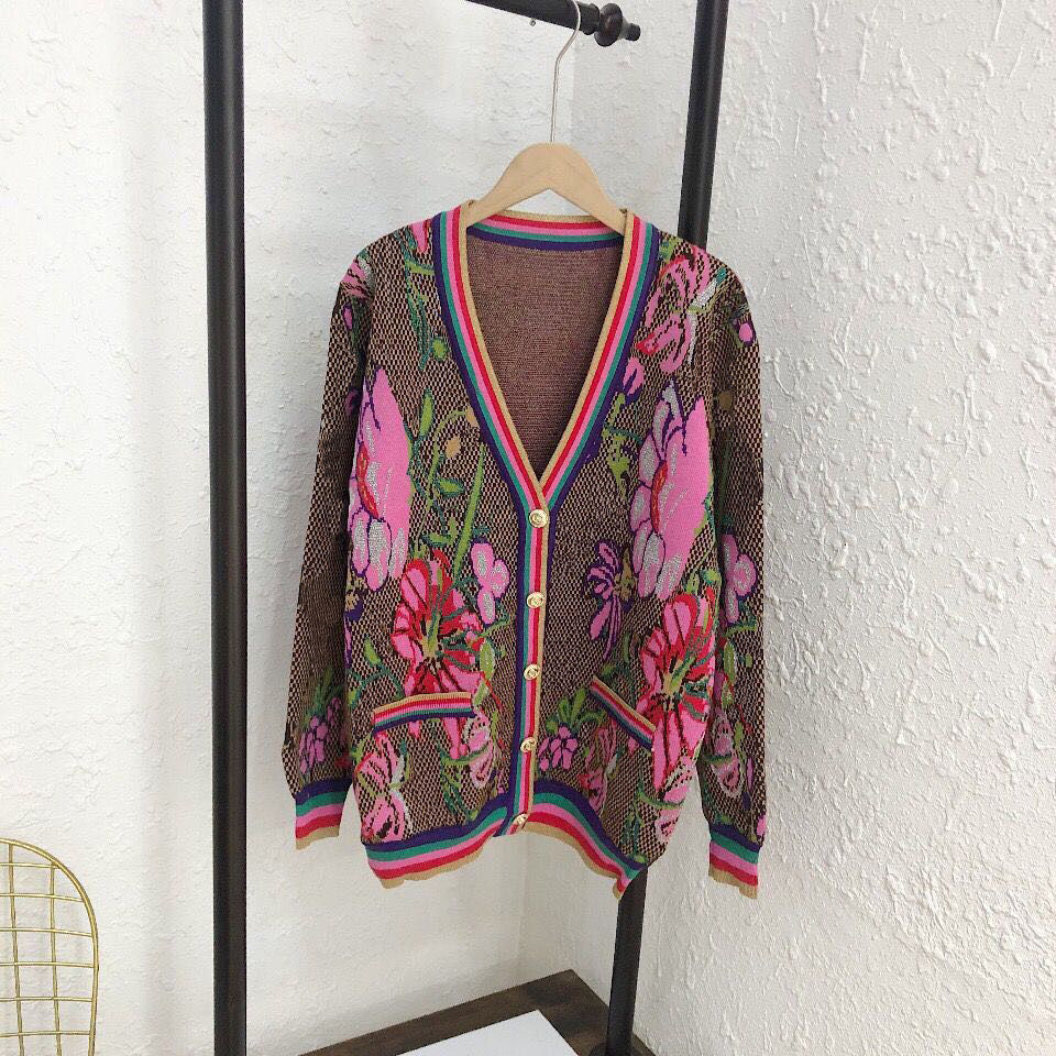 Women Sweaters Flowers Design Letters Style Apparel Cardign Sweater Coarse Wool Clothing Classic Knits Warm Tops, As pic
Women Sweaters Flowers Design Letters Style Apparel Cardign Sweater Coarse Wool Clothing Classic Knits Warm Tops, As pic