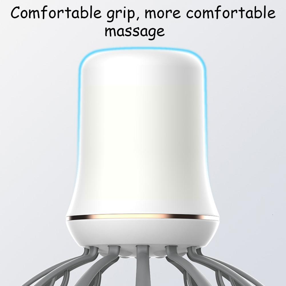Head Massager 1Pcs Electric Octopus Scalp Relaxation Massage Muscle Tension Relief Claw Tool Anti-stress Care Health Remove I9U2 221116