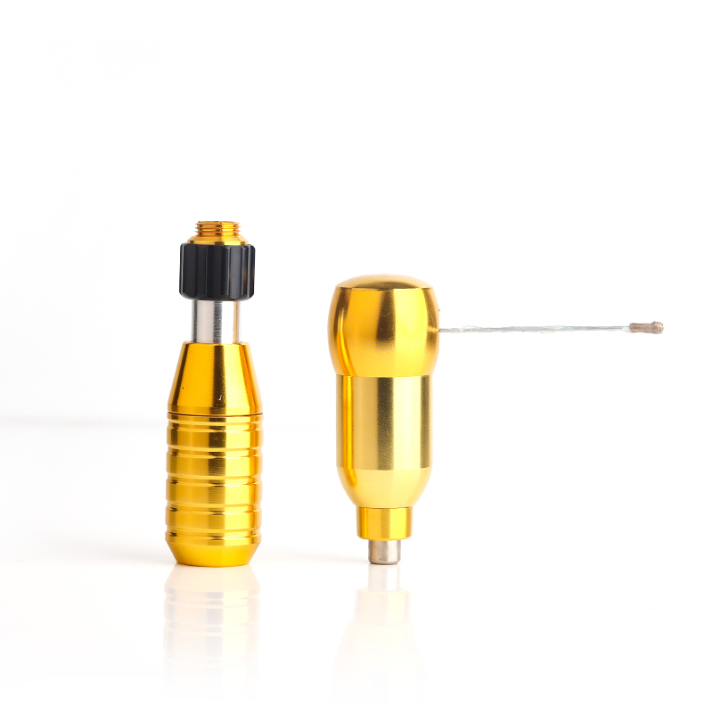 Tattoo Machine Premium Quality Gold motor machine with RCA interface Aluminum Alloy Rotary No Noise Gun Motor for Liner Shader 221115