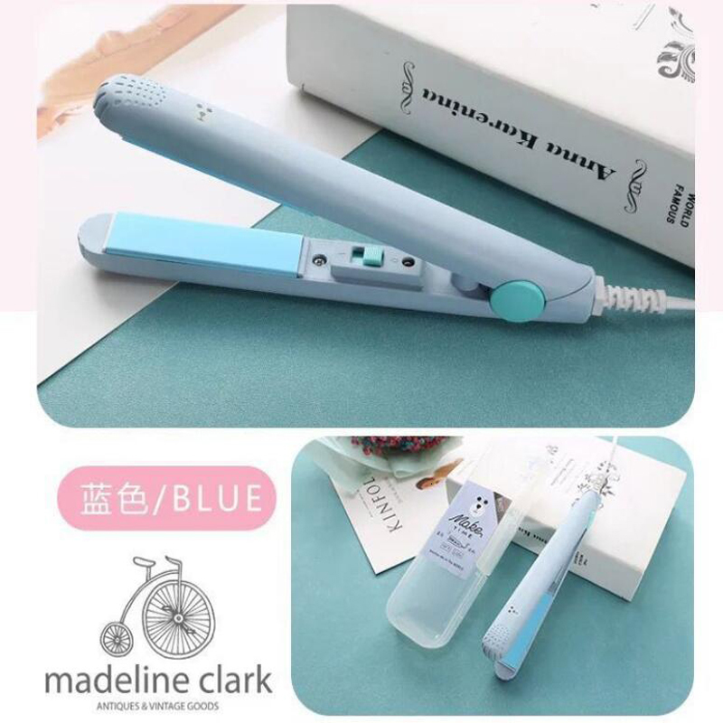 Curling Irons Rod Hair Straightener Student Mini Female Small Electric Splint Curl Dual-Use Bangs Curler 221116