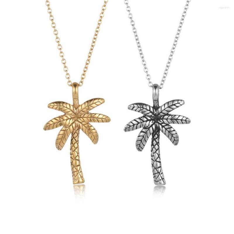 Chains Stainless Steel Gold Vintage Palm Tree Pendant Necklace Hawaii Beach Jewelry Gift For Him With Chain
Chains Stainless Steel Gold Vintage Palm Tree Pendant Necklace Hawaii Beach Jewelry Gift For Him With Chain