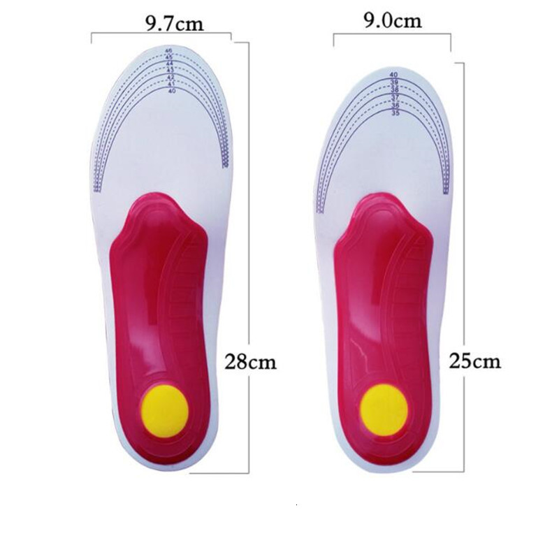 Shoe Parts Accessories Premium Ortic Gel High Arch Support Insoles Pad 3D Flat Feet For Women Men Orthopedic Foot Pain Unisex 221116