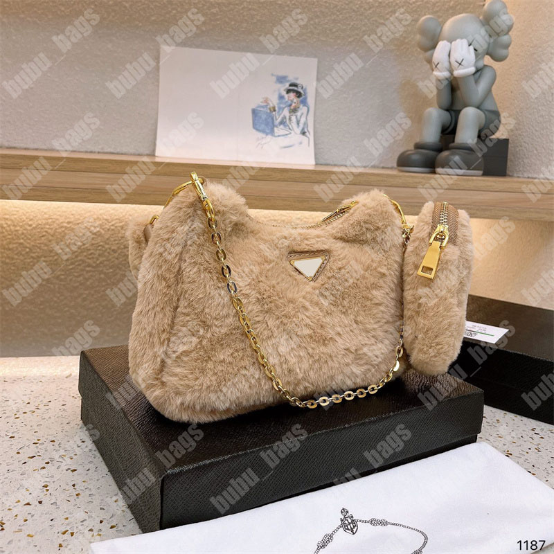 Fashion Shoulder Bags Womens Designer Fluffy Hobo Purses Luxury Totes Bag Lady Handbags Crossbody Classic Brand Fuzzy Wallet Bag 6 Colors, Box
Fashion Shoulder Bags Womens Designer Fluffy Hobo Purses Luxury Totes Bag Lady Handbags Crossbody Classic Brand Fuzzy Wallet Bag 6 Colors, Box