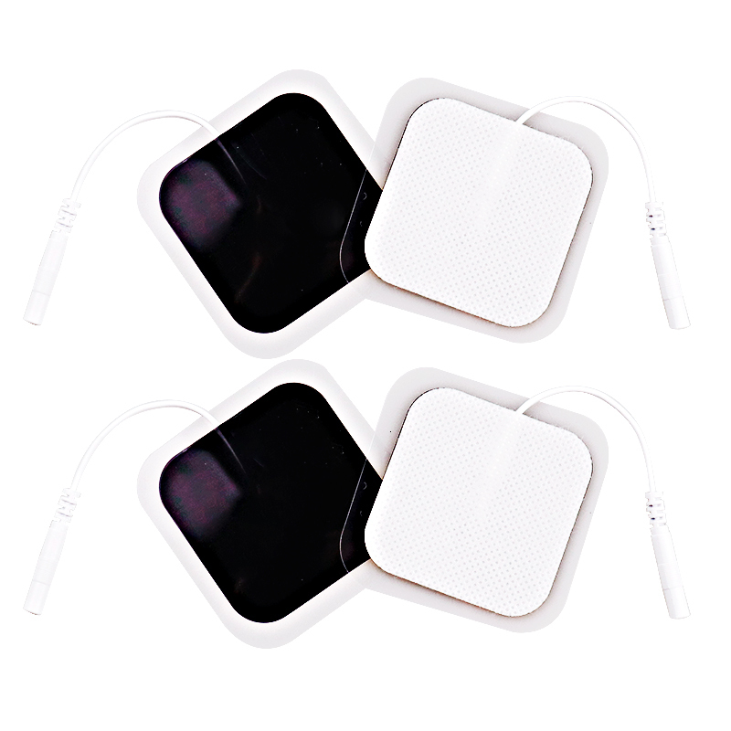 Other Massage Items 100/20p 5x5cm TENS Ems Nerve Muscle Stimulator Electrode Pads Gel Stickers s Physiotherapy Machine 2mm Plug 221116