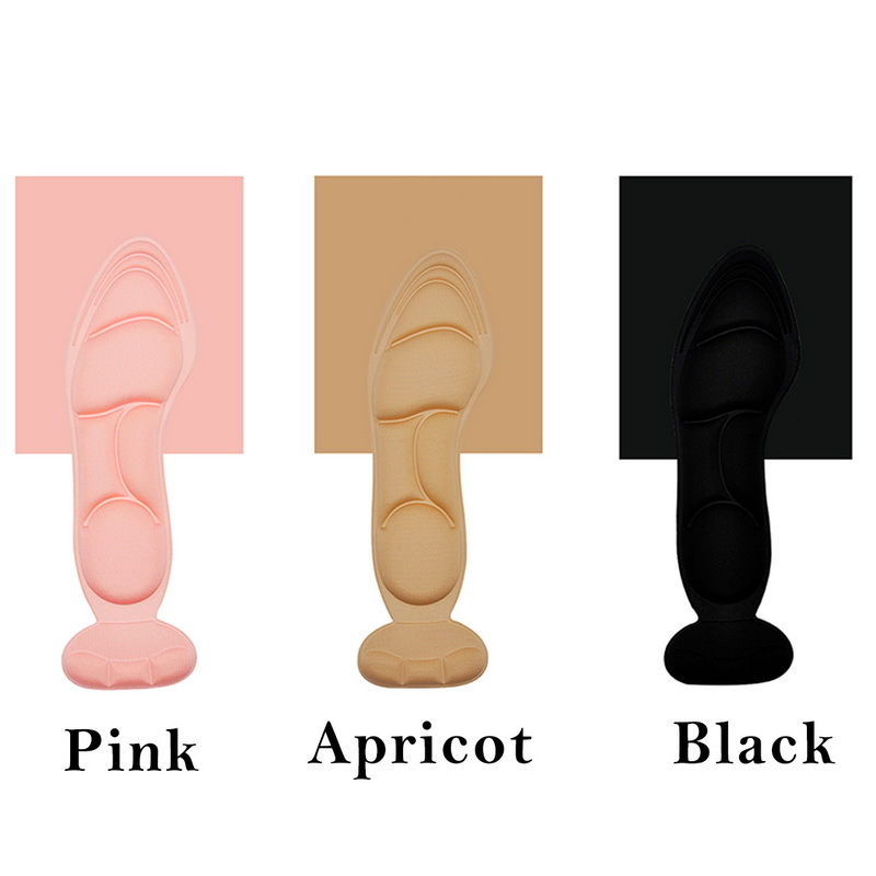 Shoe Parts Accessories 1 Pair Comfort Breathable Womens Fashion Insoles Massage Highheeled Shoes Antislip 221116