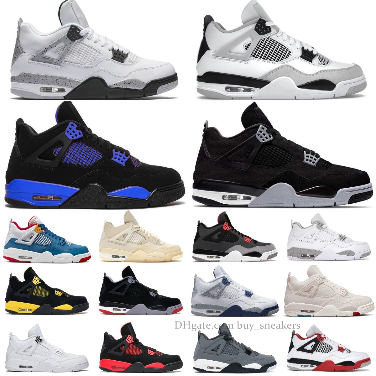 Quality 4 Retro Basketball Shoes Men Women 4s Military Black Cat Shimmer Fire Red Thunder White Oreo Midnight Navy Canvas Lightning Paris outdoor Sports Sneakers, Bubble column
Quality 4 Retro Basketball Shoes Men Women 4s Military Black Cat Shimmer Fire Red Thunder White Oreo Midnight Navy Canvas Lightning Paris outdoor Sports Sneakers, Bubble column