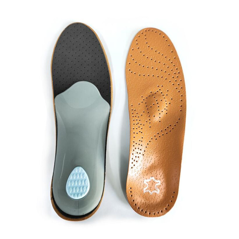 Shoe Parts Accessories Leather Ortic Insole For Flat Feet Arch Support Orthopedic Shoes Sole Insoles Men Women Children OX Leg Corrected 221116