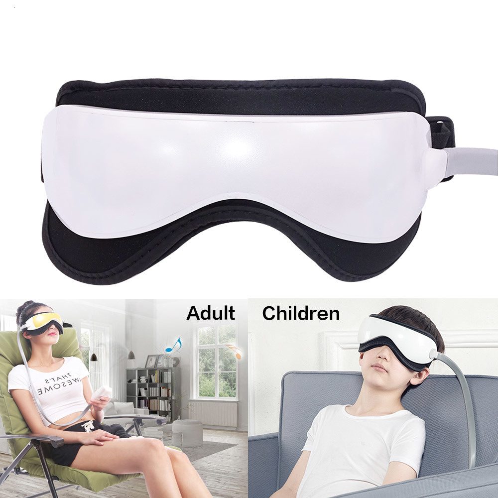Eye Massager SALORIE Electric Air Pressure With Music Vibration Far Infrared Heating Massage Device Beauty Health Care Tool 221116