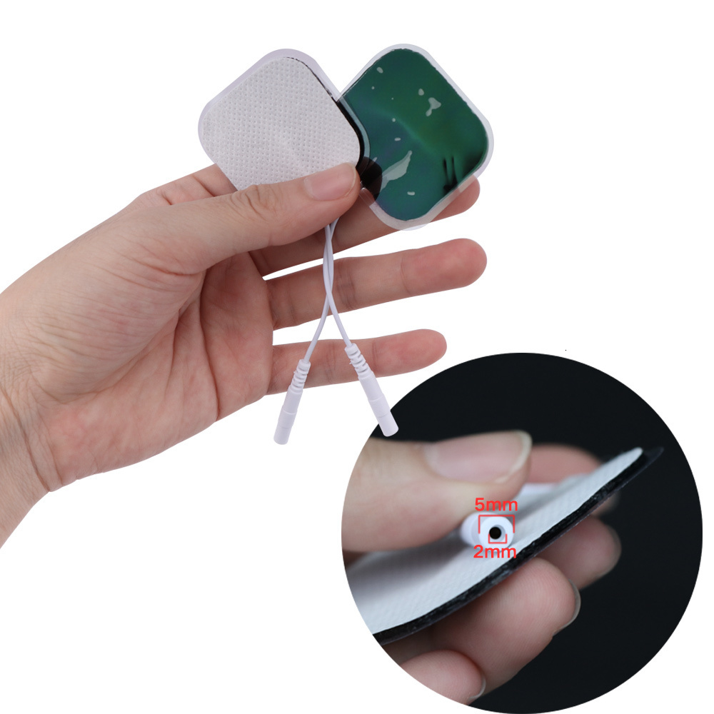 Other Massage Items 40 100Pcs Electrode Pads For Tens Acupuncture Physiotherapy Machine EMS Nerve Muscle Stimulator Body Massager Patch Health Care 22