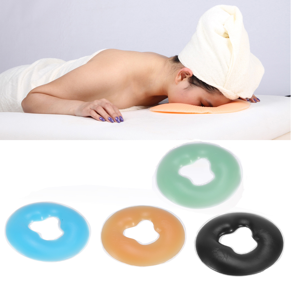 Other Massage Items Soft Silicone SPA Massager U Pillow Permanent Makeup Tattoo Lying Beauty Skin Care Overlay Face Relax Cradle Cushion Pad 221116