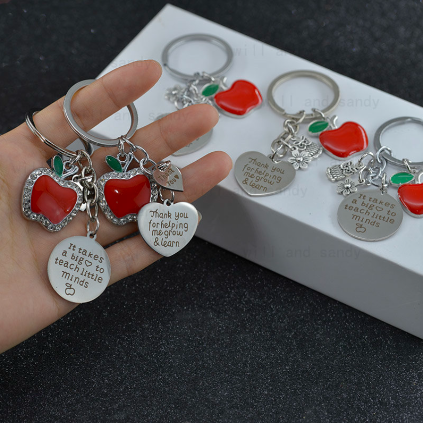 Stainless Steel Teacher's Day Key Ring for Teacher Letter Dripping Oil Enamel Keychain Flower Charm Pendant Key Chain Fashion Jewelry
Stainless Steel Teacher's Day Key Ring for Teacher Letter Dripping Oil Enamel Keychain Flower Charm Pendant Key Chain Fashion Jewelry