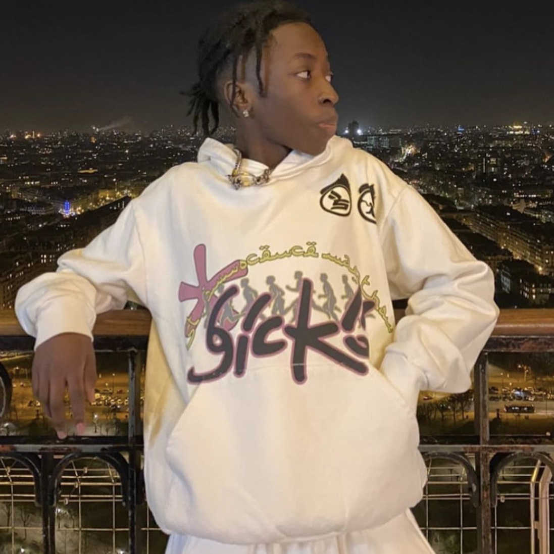 Beige Black Print Hoodies Men Women 1 Quality Heavy Fabric Sweatshirt Pullovers 
Beige Black Print Hoodies Men Women 1 Quality Heavy Fabric Sweatshirt Pullovers