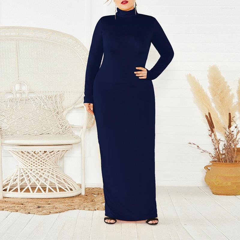 Plus Size Dresses Arab Knit Maxi Dress Women Robe Soild Long Sleeve Stretch Slim Turtleneck Autumn Winter Oversized Bodycon A3, Dark blue
Plus Size Dresses Arab Knit Maxi Dress Women Robe Soild Long Sleeve Stretch Slim Turtleneck Autumn Winter Oversized Bodycon A3, Dark blue