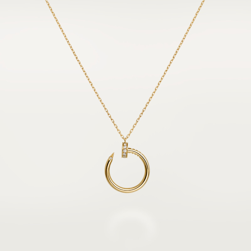 Designer necklace rose gold woman nail diamond necklace party bar nightclub love gift fadeless
Designer necklace rose gold woman nail diamond necklace party bar nightclub love gift fadeless