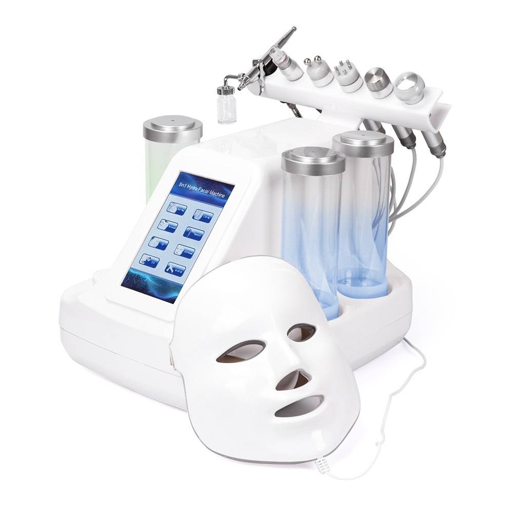 Multi-Functional Beauty Equipment 7 in 1 Vacuum Face Cleaning Hydro Water Oxygen Jet Peel Machine Peel Clean Skincare Lift And Tighten Blackheads Func