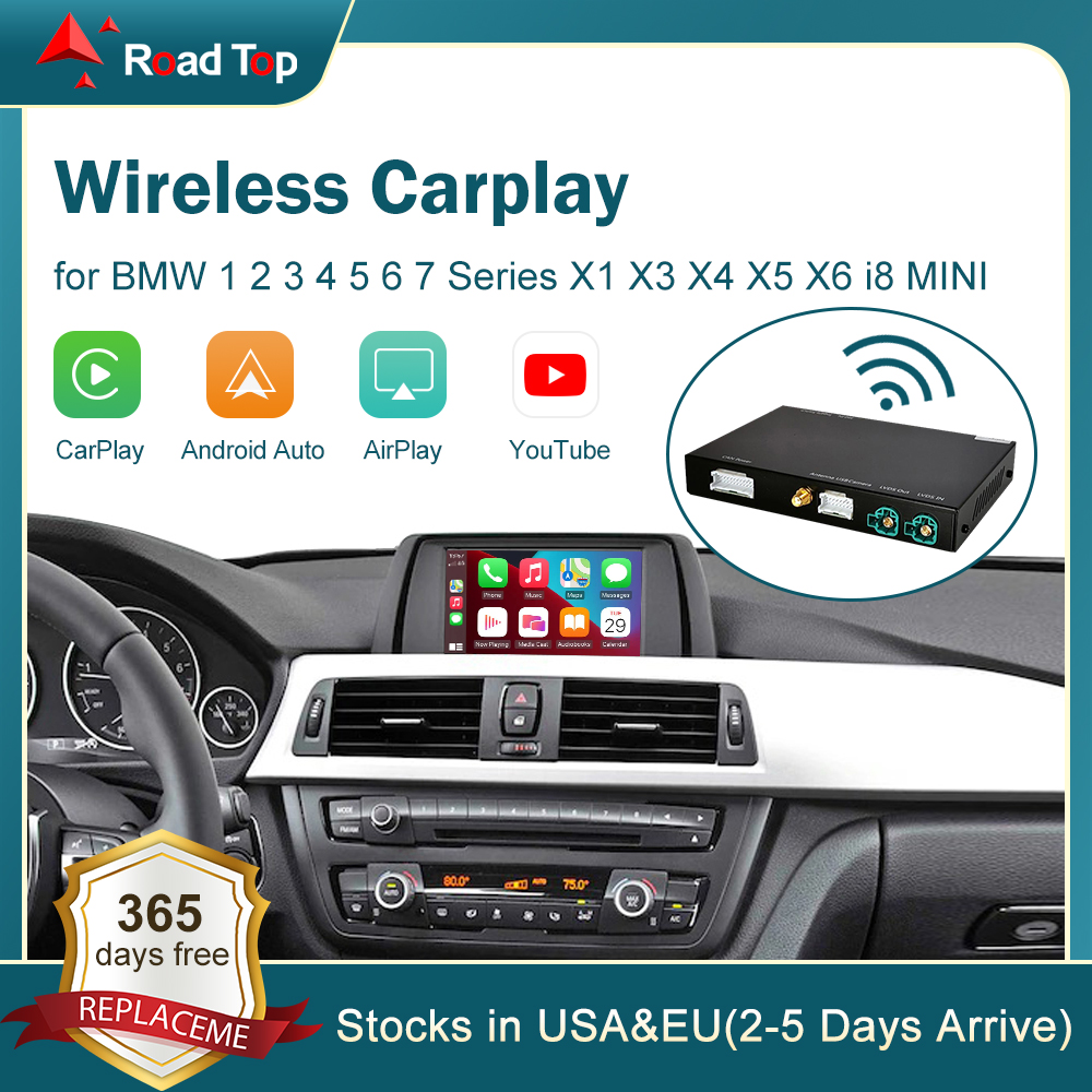 

Wireless CarPlay for BMW Car NBT EVO System 1 2 3 4 5 7 Series X1 X3 X4 X5 X6 MINI F56 F15 F16 F25 F26 F48 F01 F10 F11 F22 F20 F30 F32