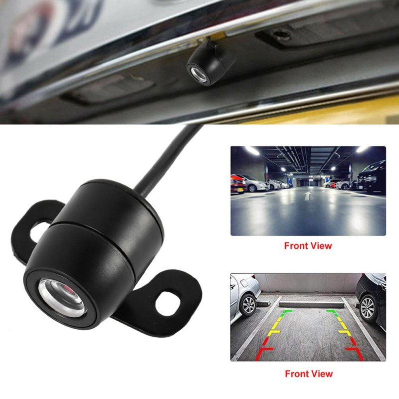 Car Reverse Camera HD Night Vision Wide Angle Rear View Parking Camera Waterproof CCD LED Auto Backup Monitor HD Image