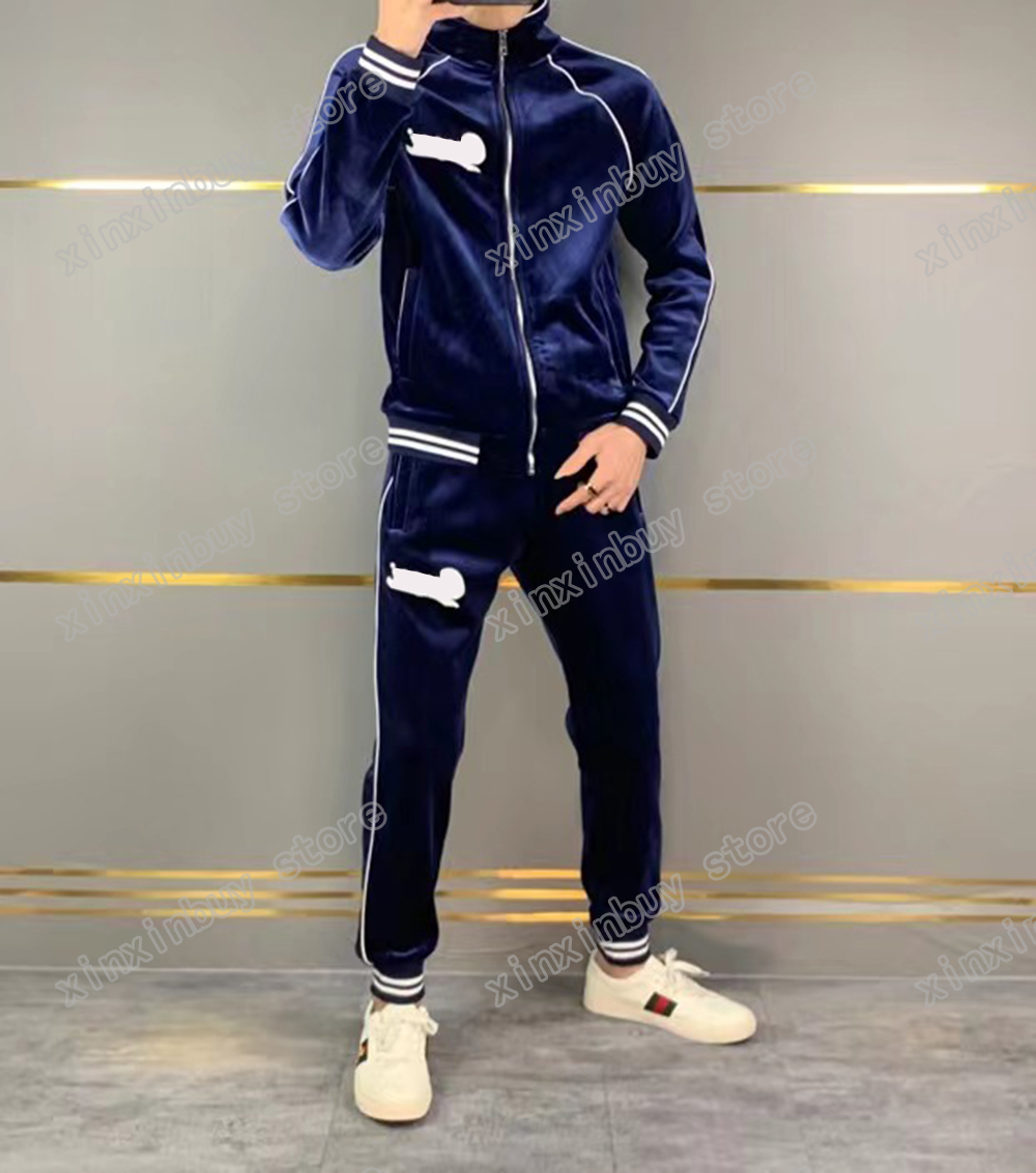 xinxinbuy Men designer Coat Jacket velvet sets Letter embroidery Milano zipper print cotton long sleeve women green white Black M-4XL, 01
xinxinbuy Men designer Coat Jacket velvet sets Letter embroidery Milano zipper print cotton long sleeve women green white Black M-4XL, 01
