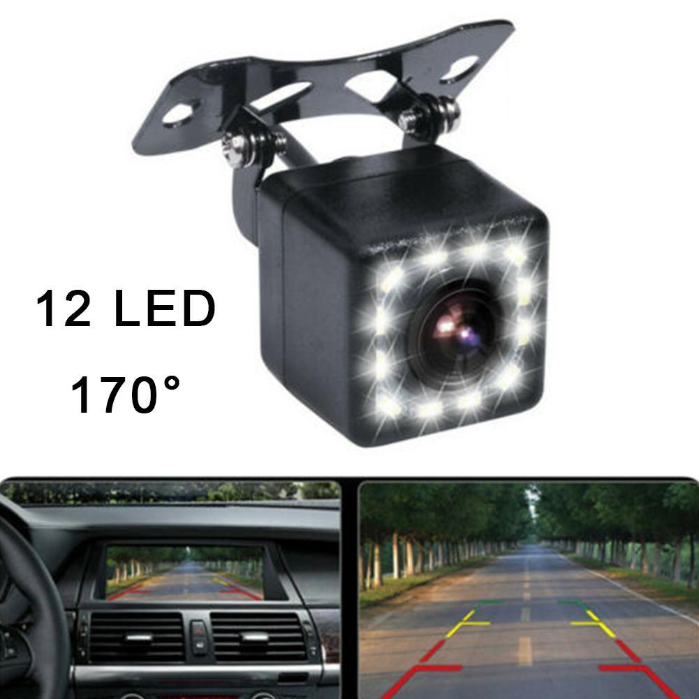 Wide Degree Car Rear View Camera 4 LED Night Vision Reversing Auto Parking Monitor CCD Waterproof HD Video Car Rear View Camera