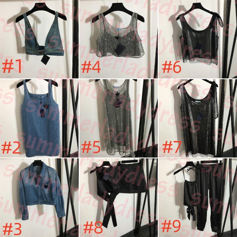 Denim Tank Top Women Sleeveless Vest Hollow Diamond Sling Dress for Party Fashion Designer Jackets, #1
Denim Tank Top Women Sleeveless Vest Hollow Diamond Sling Dress for Party Fashion Designer Jackets, #1