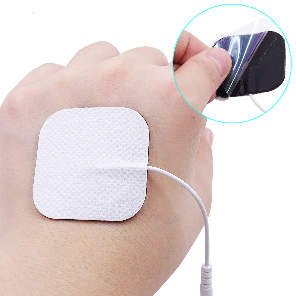 Other Massage Items 40 100Pcs Electrode Pads For Tens Acupuncture Physiotherapy Machine EMS Nerve Muscle Stimulator Body Massager Patch Health Care 22