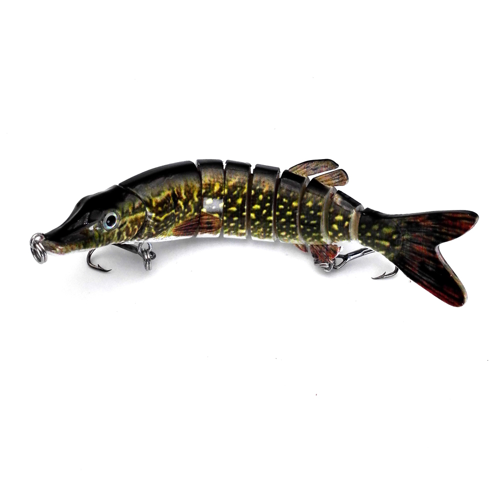 Baits Lures Proaovao 719g Swimbait Pike Wobblers Crankbait Fishing Lure Multi Jointed Hard Bait Musky Sinking Isca 221116