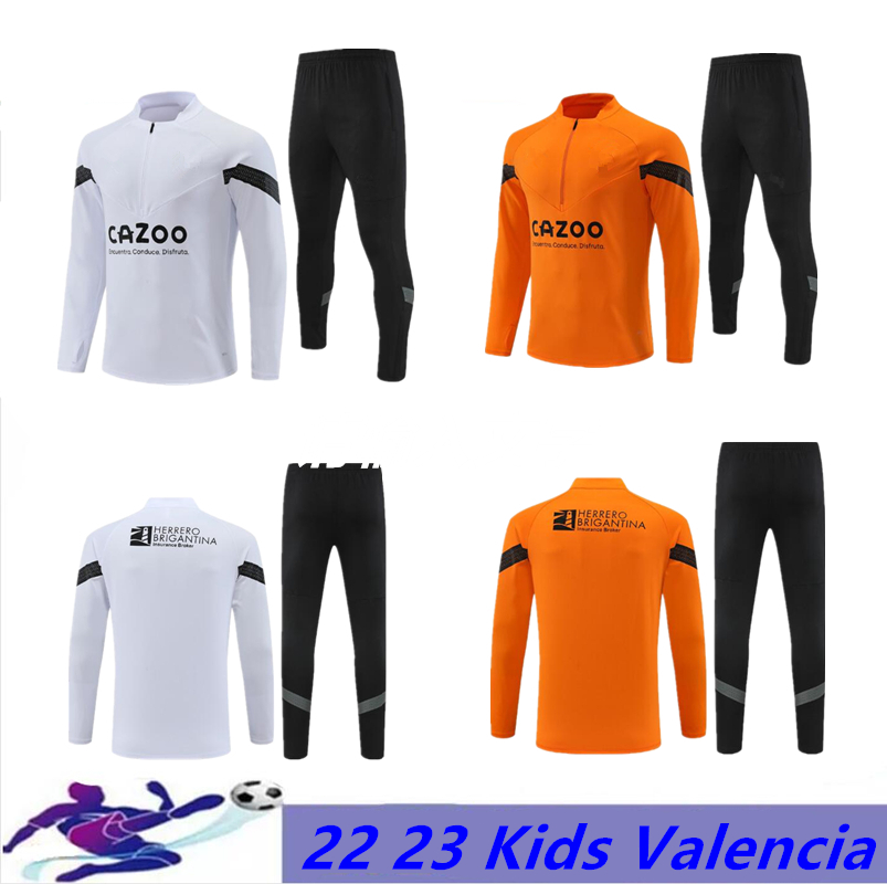 22 23 Kids soccer tracksuit jerseys sets 2022 2023 Valencia football jerseys training tracksuits set chandal survetement
22 23 Kids soccer tracksuit jerseys sets 2022 2023 Valencia football jerseys training tracksuits set chandal survetement
