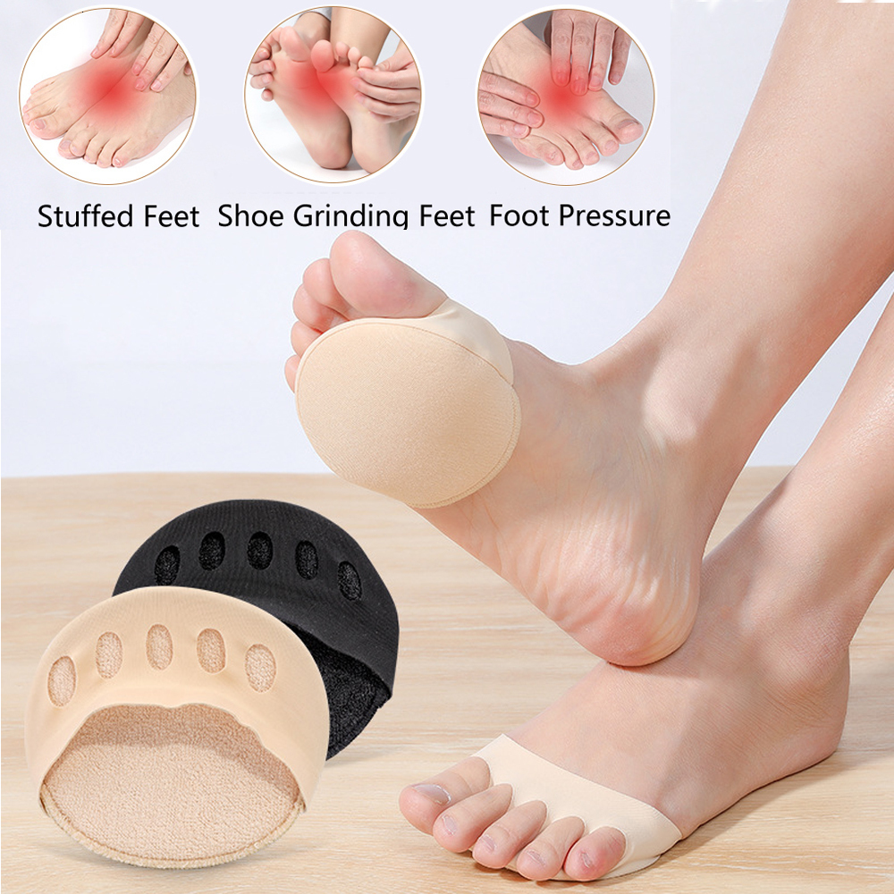 Shoe Parts Accessories Forefoot Pads for Women High Heels Shoes Antislip Insert Foot Ball of Cushions Socks Heel Liner Protector Drop 221116