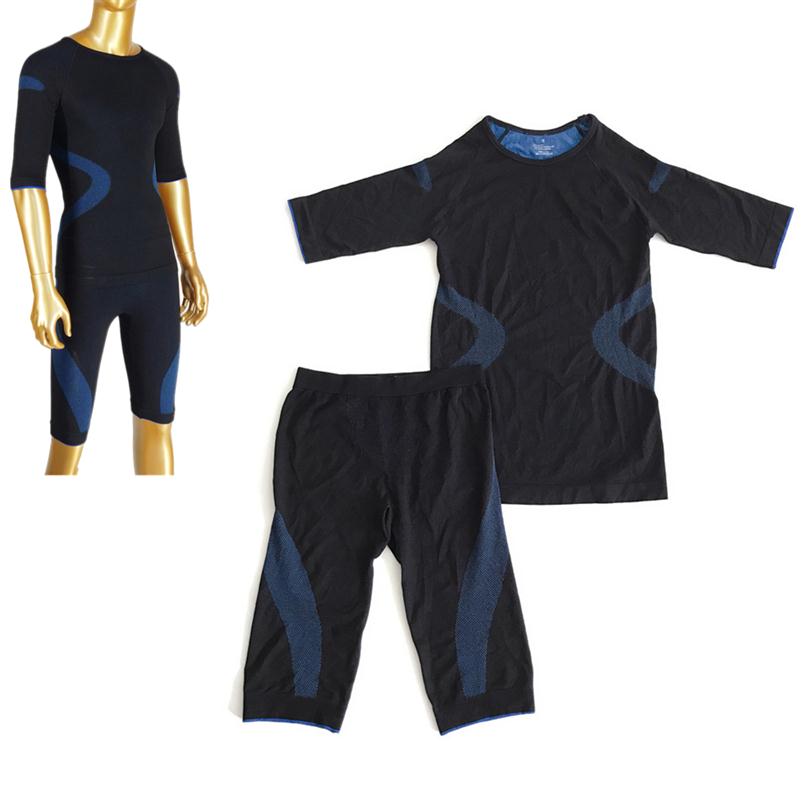 Miha Bodytec EMS Trainer Suit Muscle Fitness Stimulator Underwear XEMS-BP Device287l, Black+blue
Miha Bodytec EMS Trainer Suit Muscle Fitness Stimulator Underwear XEMS-BP Device287l, Black+blue