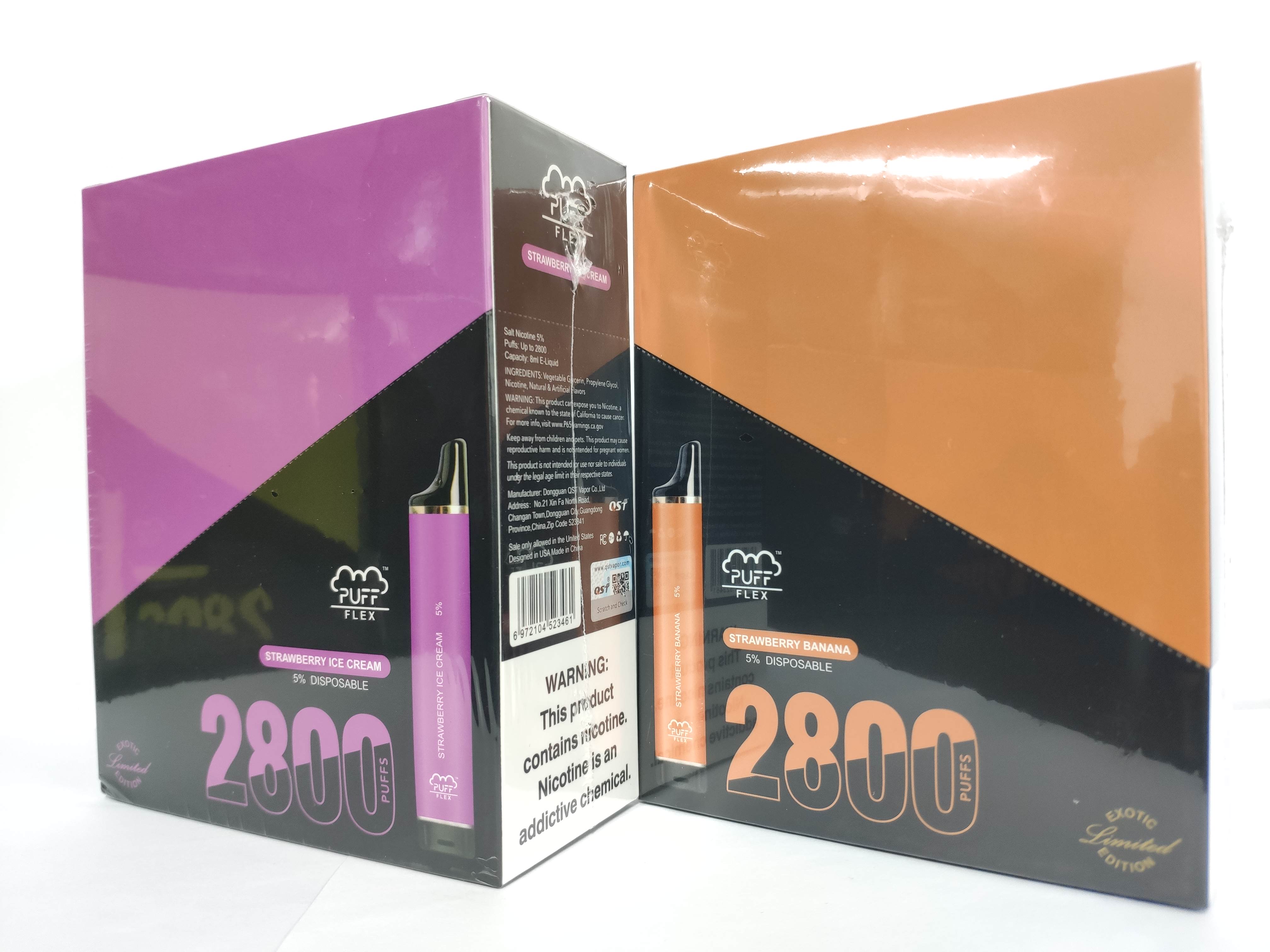 No Tariff Original Disposable Electronic Cigarettes Puff Flex 2800 puffs Wholesale Vape kit
No Tariff Original Disposable Electronic Cigarettes Puff Flex 2800 puffs Wholesale Vape kit