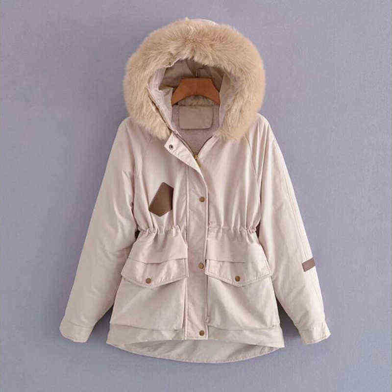 Women Hooded Large Fur Parka Cotton Quilted Winter Fur Coat Fur Women Parka Long Jacket Velvet Lining Warm Winter Down Jacket J220727, Khaki.
Women Hooded Large Fur Parka Cotton Quilted Winter Fur Coat Fur Women Parka Long Jacket Velvet Lining Warm Winter Down Jacket J220727, Khaki.