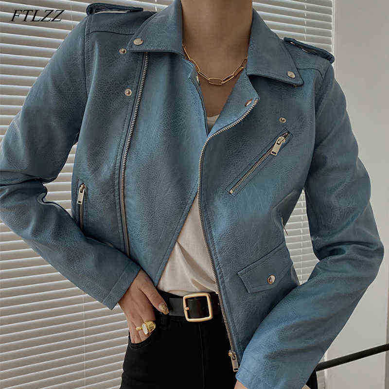 Ftlzz Women 2022 Spring New Faux Soft Leather Jacket Zipper Design Motorcycle Pu Blue Jacket Long Sleeve Pink Biker Jacket J220727, Black
Ftlzz Women 2022 Spring New Faux Soft Leather Jacket Zipper Design Motorcycle Pu Blue Jacket Long Sleeve Pink Biker Jacket J220727, Black