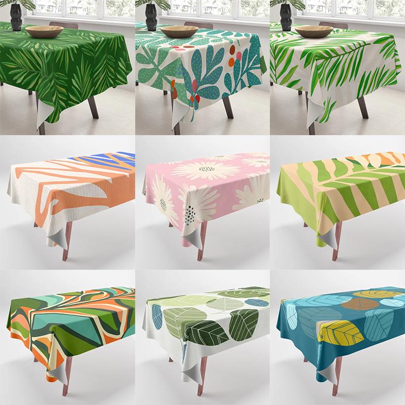 Table Cloth Beautiful Abstract Plant Leaves Green Flower Pattern Tablecloth Home Decoration Rectangular Party, 13
Table Cloth Beautiful Abstract Plant Leaves Green Flower Pattern Tablecloth Home Decoration Rectangular Party, 13