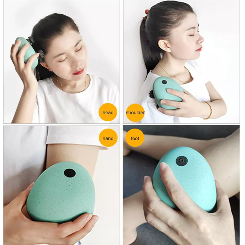 Head Massager Scalp Hair Electric Health Care Antistress Relax Body Massagem Deep Saude Tissue Prevent Massage Custom 221116