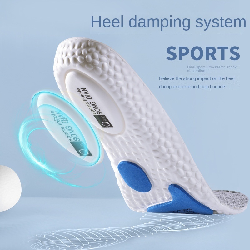 Shoe Parts Accessories EVA Insoles for Shoes Sole Shock Absorption Deodorant Breathable Cushion Running Feet Man Women Orthopedic 221116