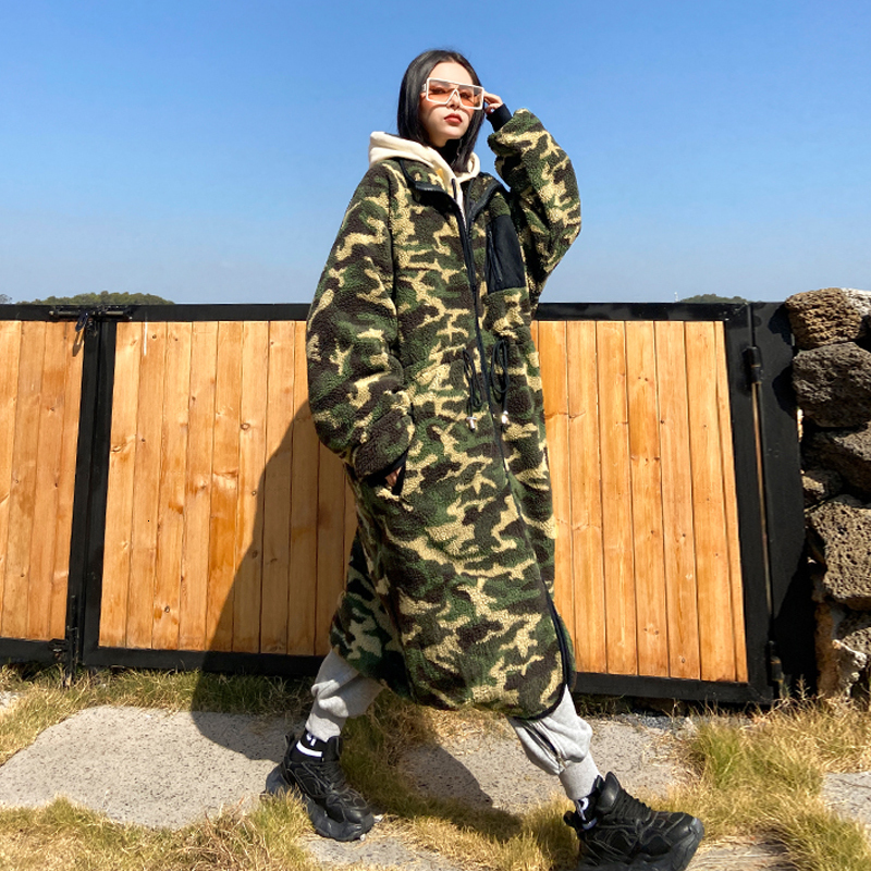 Women's Fur Faux Women Winter Teddy Bear Coat Thick Oversized Long Zebra Color Loose Women;s Jacket 221116