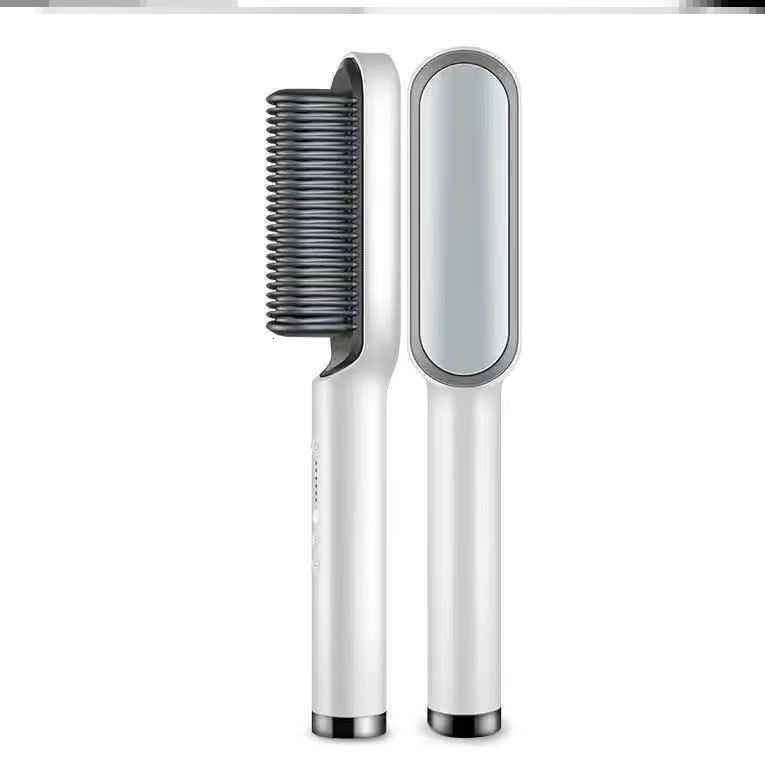 Curling Irons Profissional Combs Anti-scalding Hair Straightener Brush Ceramic Curler Heated Electric Smart 221116