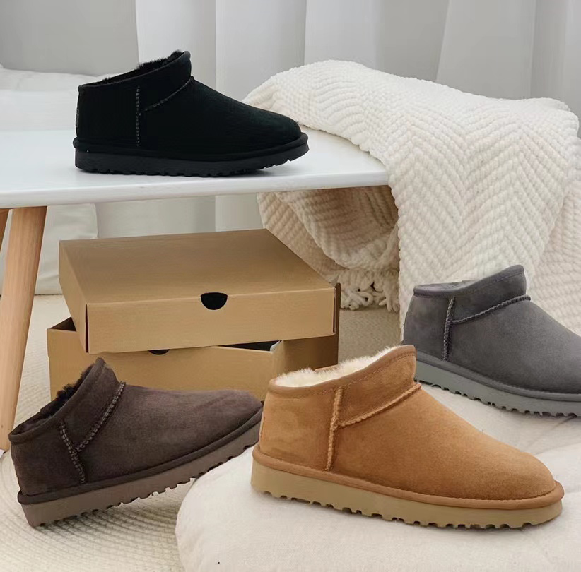 Australian Classic Warm Boots Casual Shoes Ultra Mini Half Winter Flat Snow Boot Womens Button Matte Fur Suede Sheepskin Plush Chestnut Grey Antelope Brown Black, Customize
Australian Classic Warm Boots Casual Shoes Ultra Mini Half Winter Flat Snow Boot Womens Button Matte Fur Suede Sheepskin Plush Chestnut Grey Antelope Brown Black, Customize