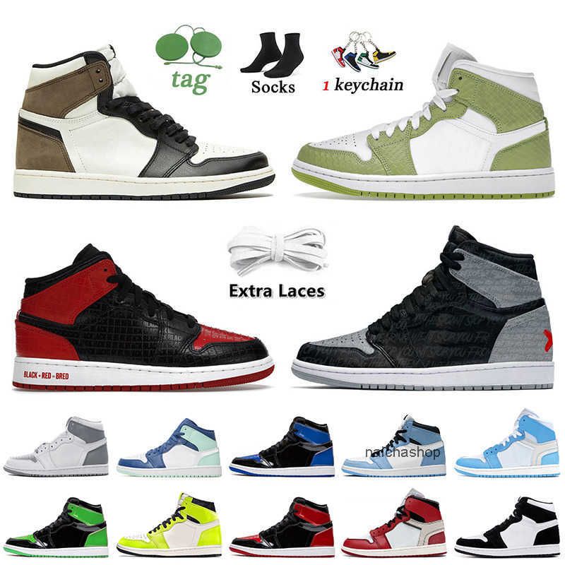 Jumpman 1 1s Basketball Shoes Women Mens Dark Mocha Green Python Bred Text Rebellionaire Banned 2023 Stealth Visionaire Sports Sneakers, E23 obsidian 36-47
Jumpman 1 1s Basketball Shoes Women Mens Dark Mocha Green Python Bred Text Rebellionaire Banned 2023 Stealth Visionaire Sports Sneakers, E23 obsidian 36-47
