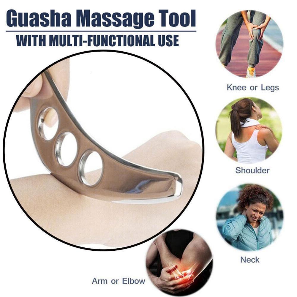 Other Massage Items Gua Sha Tool Steel Manual Scraping Massager Skin Care Release For Myofascial Tissue Therapy Physical Mobiliz B8H7 221116