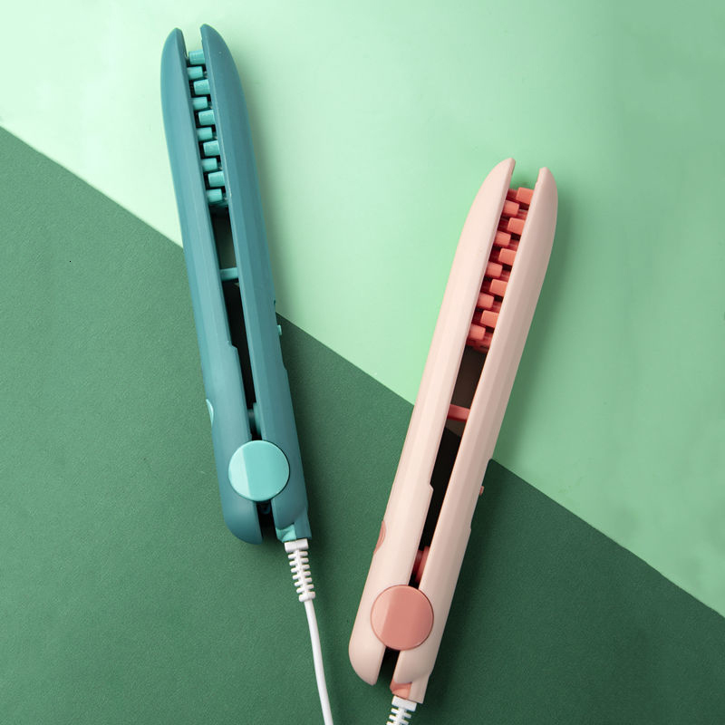 Curling Irons SONOFLY Mini Hair Iron Fluffy 3D Grid Curler Splint Portable High Quality Ceramic Corn Perm Styling Tools TY-219 221116
