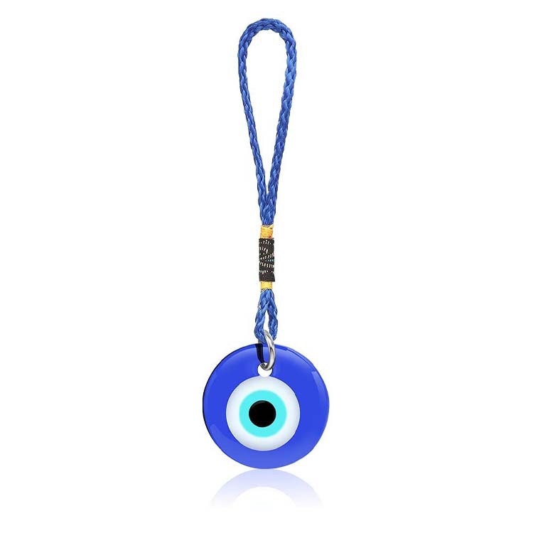 Evil eye necklace for women turkish evil blue eye keyring bracelet handmade glasses charms bracelets greek mati hamsa nazar men evil eye Jewelry