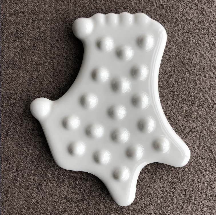 Other Massage Items Ceramic Scraping Plate Stick Face Massager Universal Rib Pulling Shaving Blade Masseurs De Visage Gua Sha Tool Health Care 221116