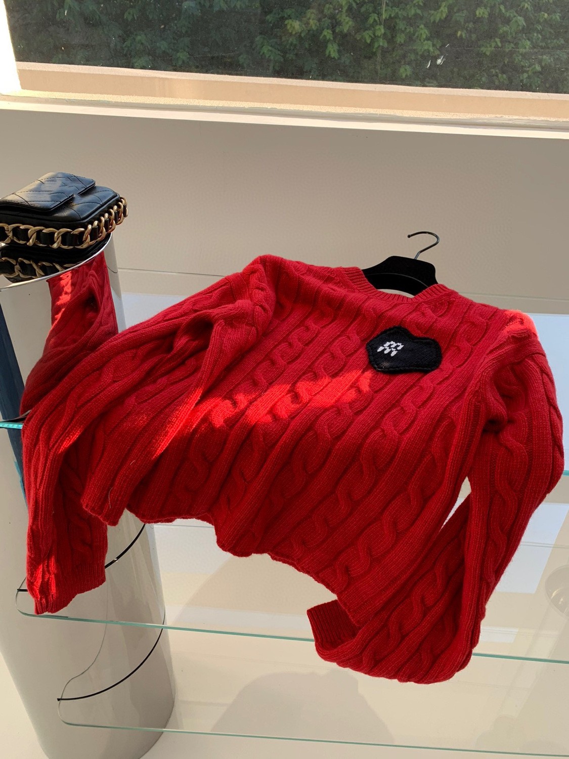 cardigans Womens Sweaters Fasion cardigan designer sweater woman christmas polo knitting red Heart Embroidered Logo Long sleeve warm in autumn and winter