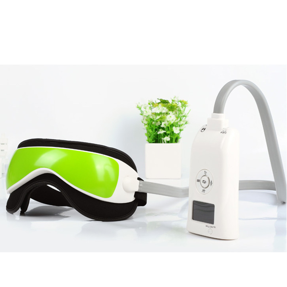 Eye Massager SALORIE Electric Air Pressure With Music Vibration Far Infrared Heating Massage Device Beauty Health Care Tool 221116