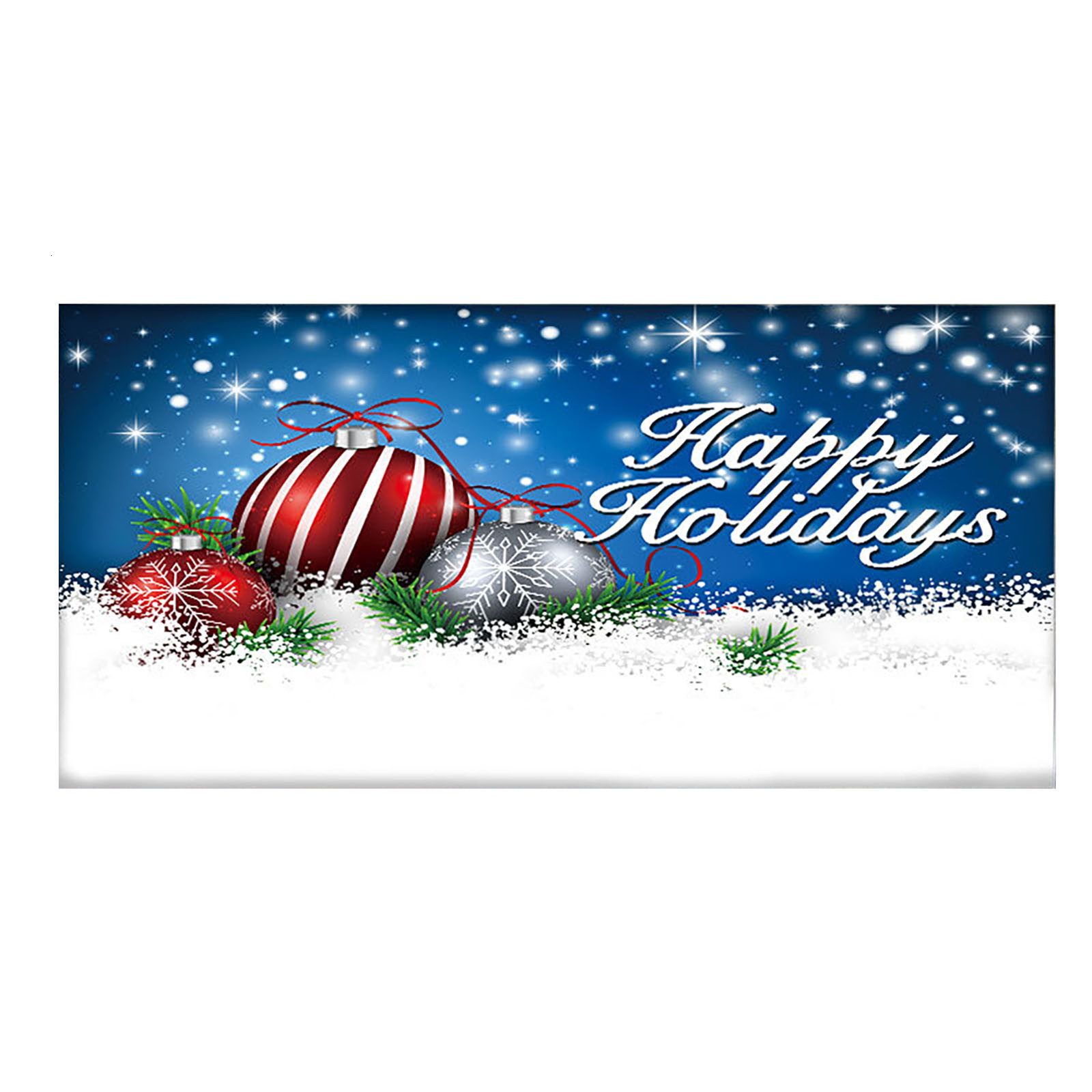 Christmas Decorations 70x157inches Merry Holiday Banner Garage Door Cover Mural Winter Snowman Santa Outdoor Large Decoration 221114
