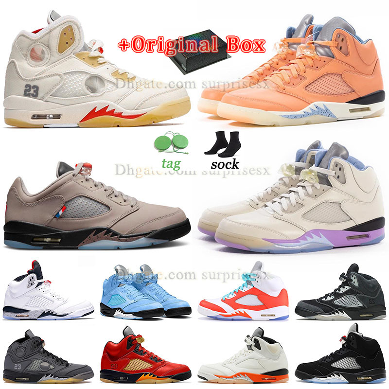 Jumpman 5s Basketball Shoes New 2022 Men Womens Designer White Sail Black Musilin Oreo Mars For Her Light Aqua UNC What The We the Best US12 13 Sports Mens 36-47 Sneakers, A18 40-47
Jumpman 5s Basketball Shoes New 2022 Men Womens Designer White Sail Black Musilin Oreo Mars For Her Light Aqua UNC What The We the Best US12 13 Sports Mens 36-47 Sneakers, A18 40-47