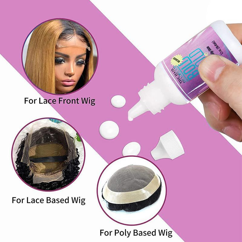 Adhesive bond Glue Stay long Strong waterproof resistance Private Lace front wig glue hair Toupee Tape Glues
