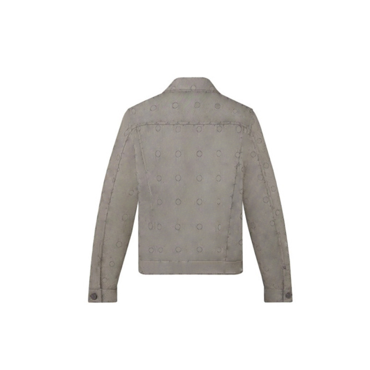 DUYOU Mens Jackets Full Logo Pattern Denim Jacket Classic Washed Shirts High-End Fashion For Men Women Jacket Tops 851081