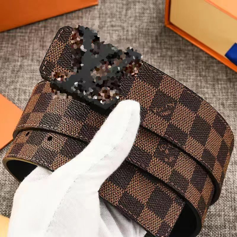 Ceinture Designer Belt Mens Womens Belts Big Gold Buckle Genuine Leather Belts Lattice Print with Gift Box, Width: 3.8cm (with box)
Ceinture Designer Belt Mens Womens Belts Big Gold Buckle Genuine Leather Belts Lattice Print with Gift Box, Width: 3.8cm (with box)